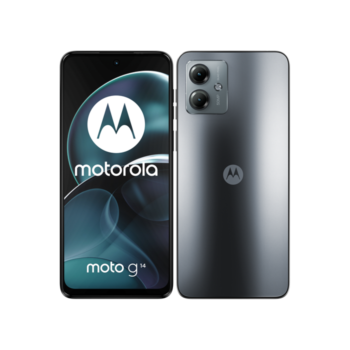 Motorola Moto G14, 8/256 GB, Dual SIM, Steel Grey - SK distribúcia