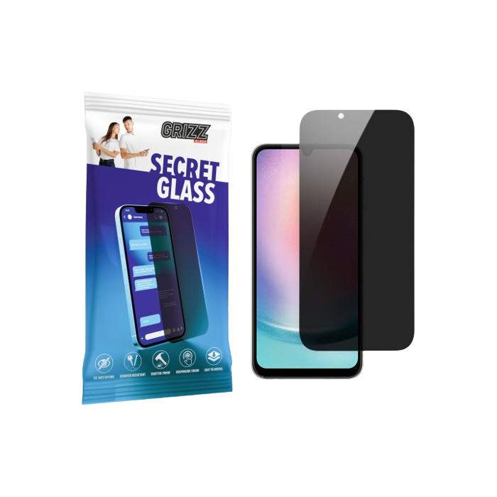 Tvrdené sklo na Samsung Galaxy A33 5G A336 Grizz SecretGlass Antispy