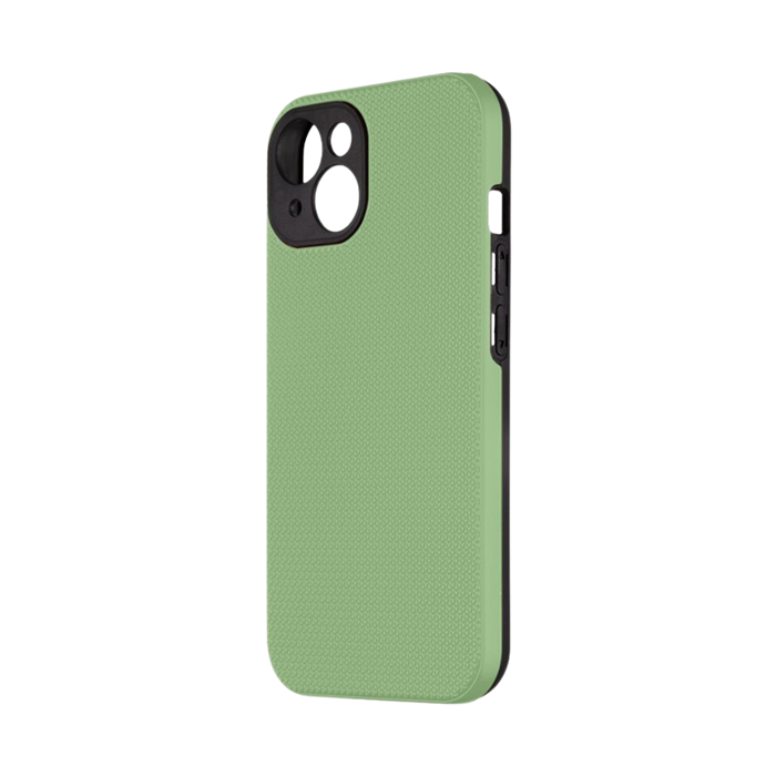 Plastové puzdro na Apple iPhone 13 OBAL:ME NetShield zelené