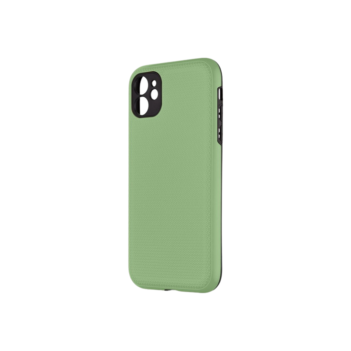Plastové puzdro na Apple iPhone 11 OBAL:ME NetShield zelené