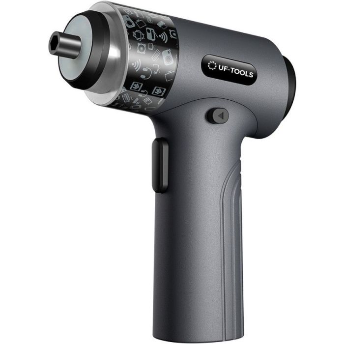 UF-TOOLS, digitálny elektrický skrutkovač set 36in1, čierny