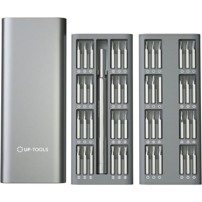 UF-TOOLS, skrutkovač, sada 48v1, šedý