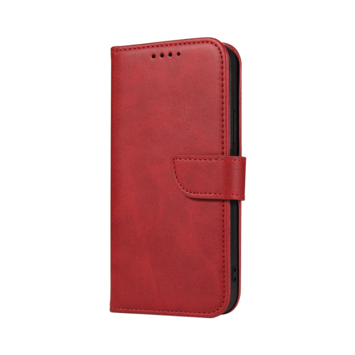 Diárové puzdro na Samsung S23 Ultra 5G S918 Magnet Elegance červené