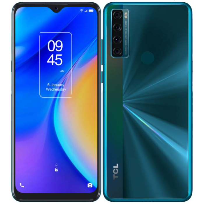 TCL 20SE, 4/64GB, Dual SIM, Aurora Green - Vystavený kus