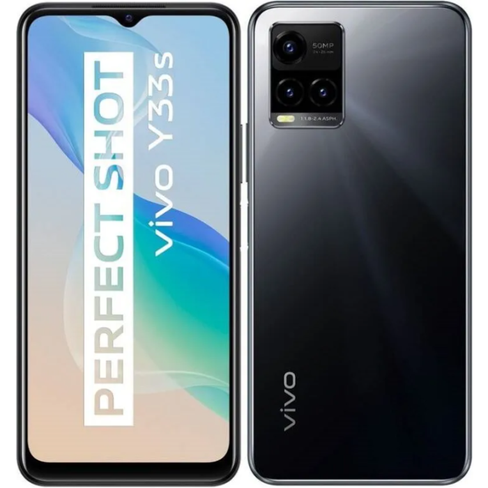 Vivo Y33s, 8/128 GB, Dual SIM, čierny - Vystavený kus