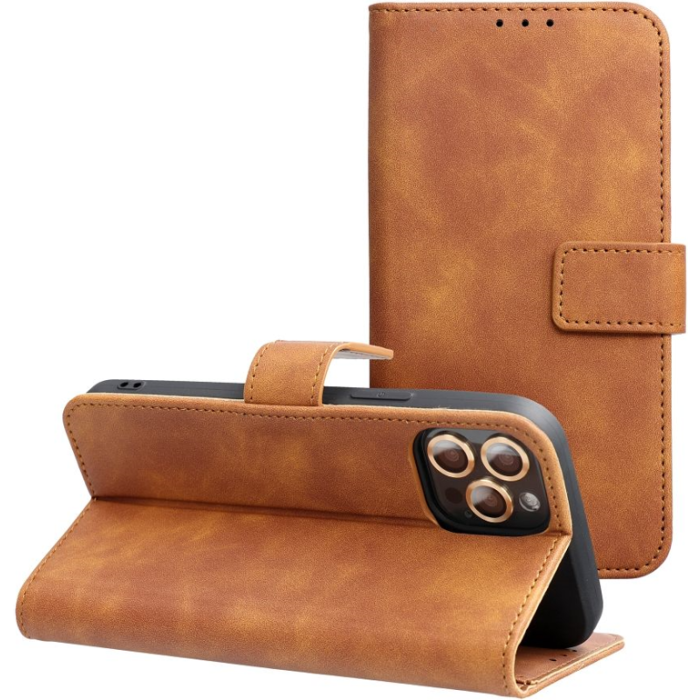 Obal TENDER Book Samsung Galaxy XCover7 G556 brown