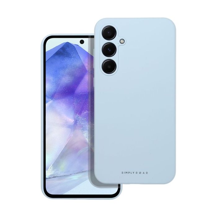 Obal Roar Cloud-Skin Case Samsung Galaxy A35 5G A356 Light Blue