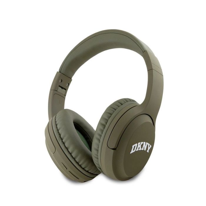 DKNY PU Leather Arch Logo Bluetooth Stereo Headphone Green