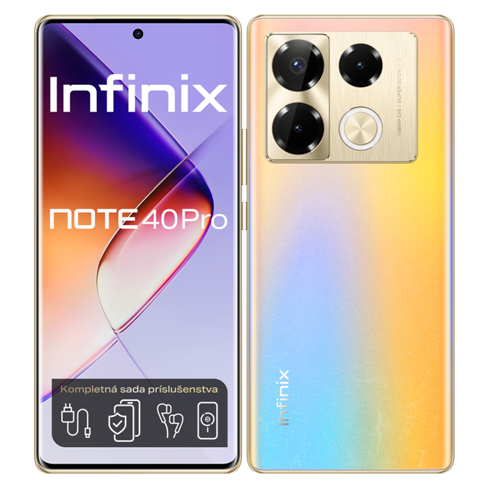 Infinix Note 40 Pro 12GB/256GB Titan Gold