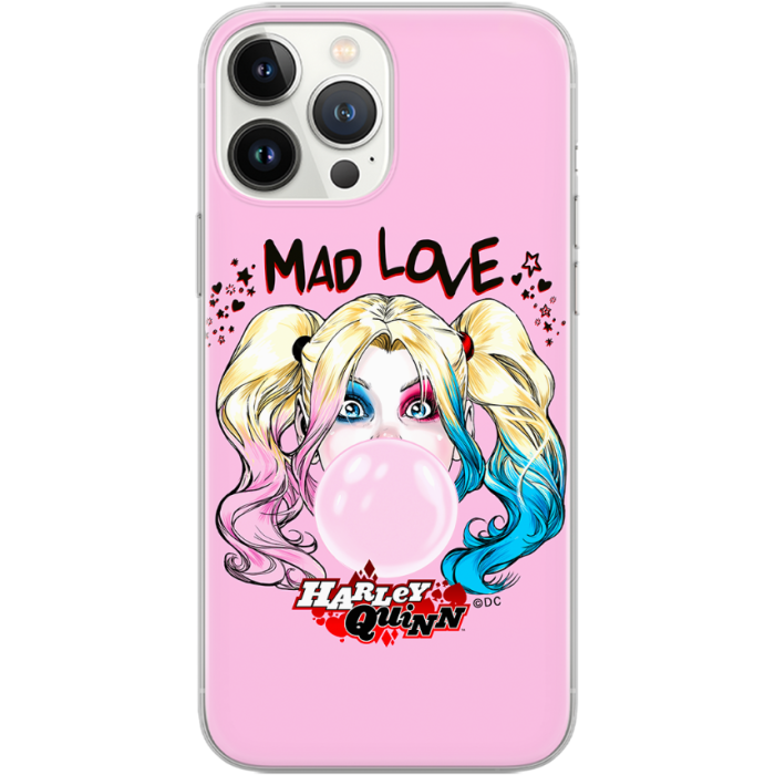 Silikónové puzdro na Apple iPhone 15 Pro Original Licence Cover Harley Quinn 001