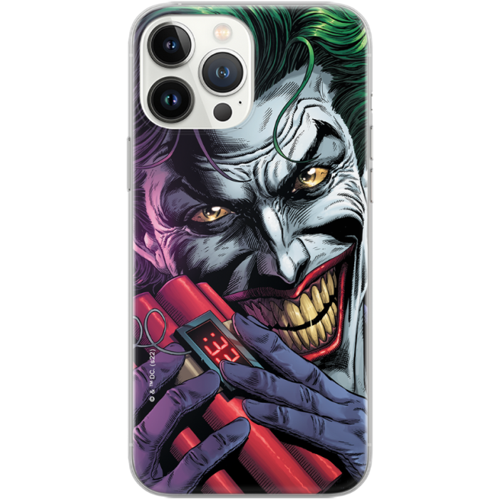 Silikónové puzdro na Apple iPhone 15 Plus Original Licence Cover Joker 013
