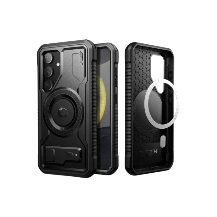 Odolné puzdro na Samsung Galaxy S24+ 5G S926 Tech-Protect Kevlar MagSafe+ čierne