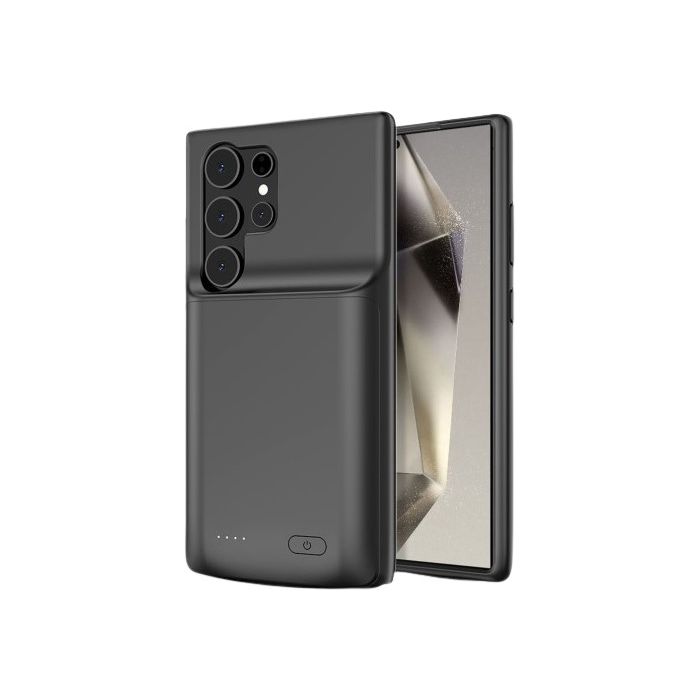 Puzdro s integrovanou batériou na Samsung Galaxy S24 Ultra 5G S928 Tech-Protect Powercase 5000mAh čierne