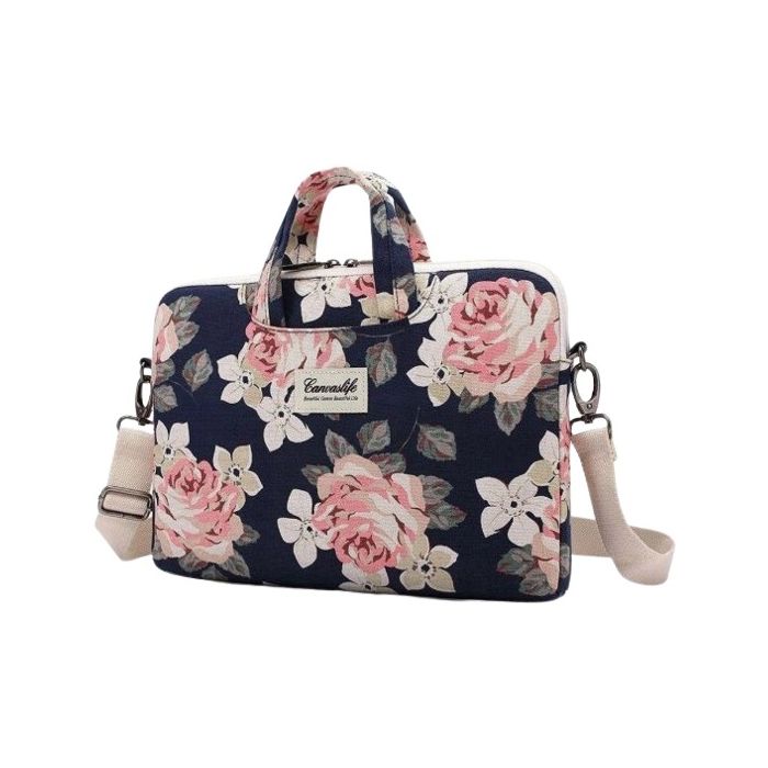 Canvaslife Briefcase na 13"-14" notebook, modro-ružová, taška na notebook