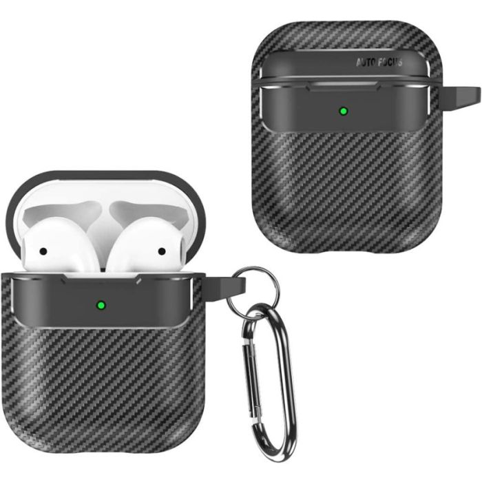 Carbon Airpods Pro čierne
