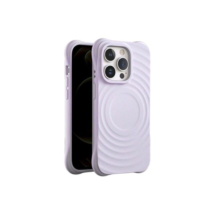 Obal Circle Mag case Apple iPhone 12/12 Pro light purple