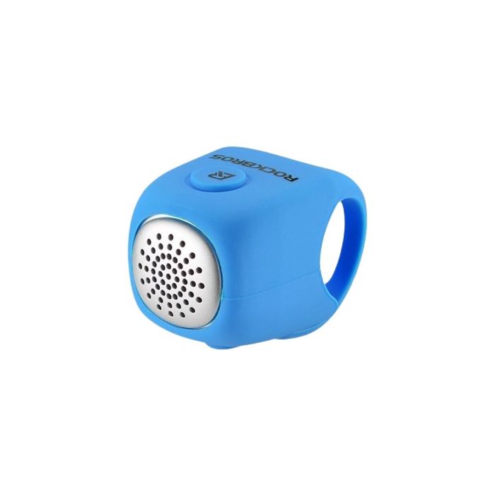 Rockbros CB1709BU, elektronický zvonček na bicykel, modrý