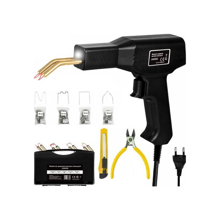 Pištoľ na zváranie plastov (plast) + 400 svoriek