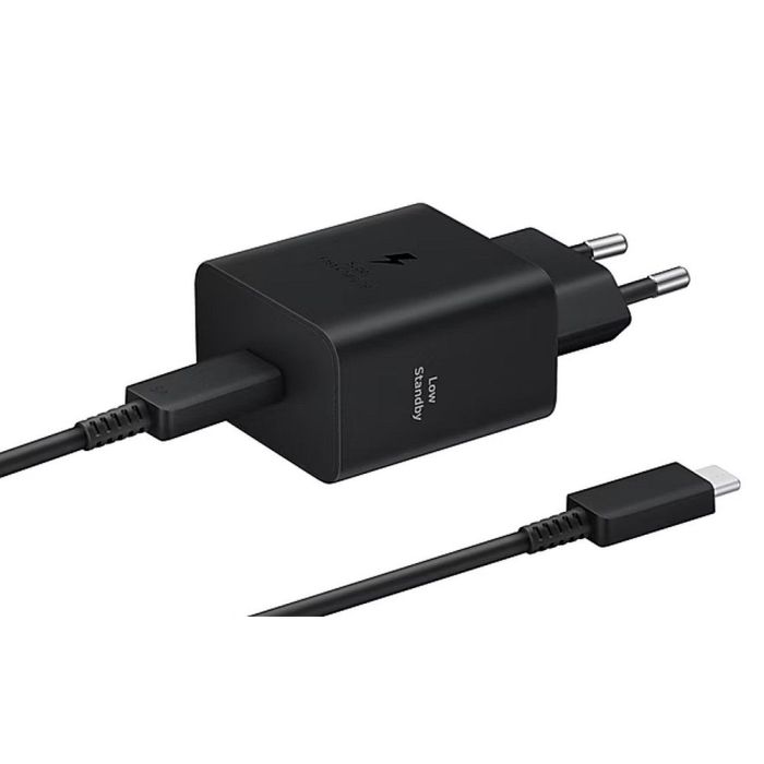 Nabíjačka Samsung EP-T4511XBE 45W  Plus kábel USB-C - čierna