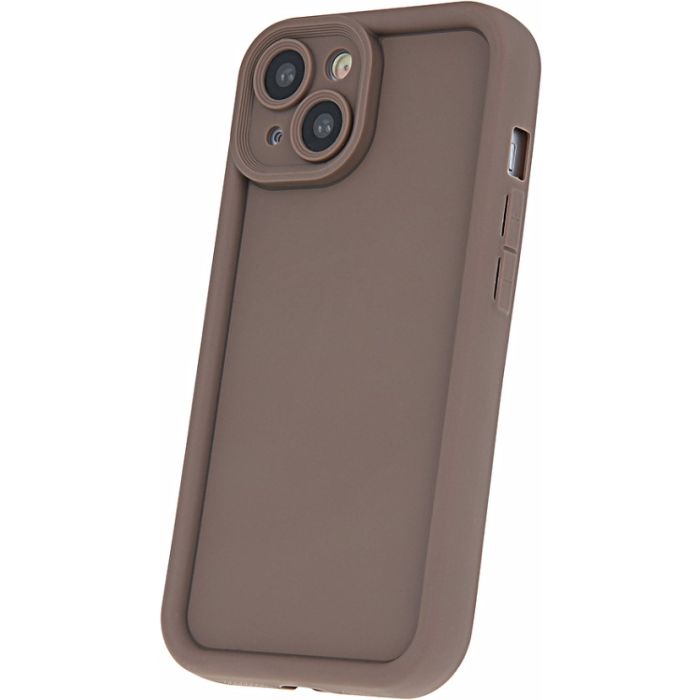 Obal Rim TPU case Apple iPhone 15 Pro brown