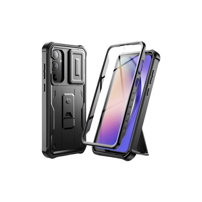 Obal Tech-Protect Kevlar Cam+ Samsung Galaxy A55 5G A556 Black