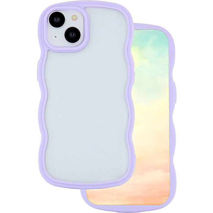 Obal Wave case Apple iPhone 15 purple