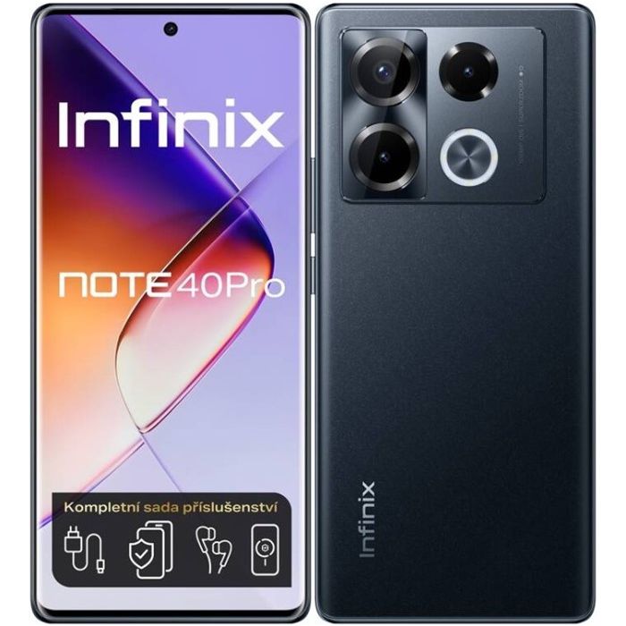 Infinix Note 40 Pro 12GB/256GB Obsidian Black