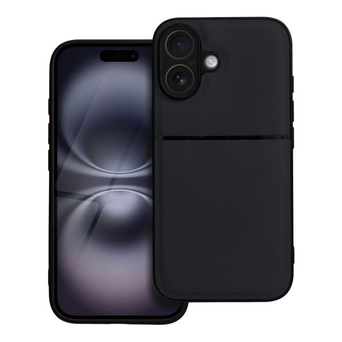 Noble TPU/TPC iPhone 16 - čierne