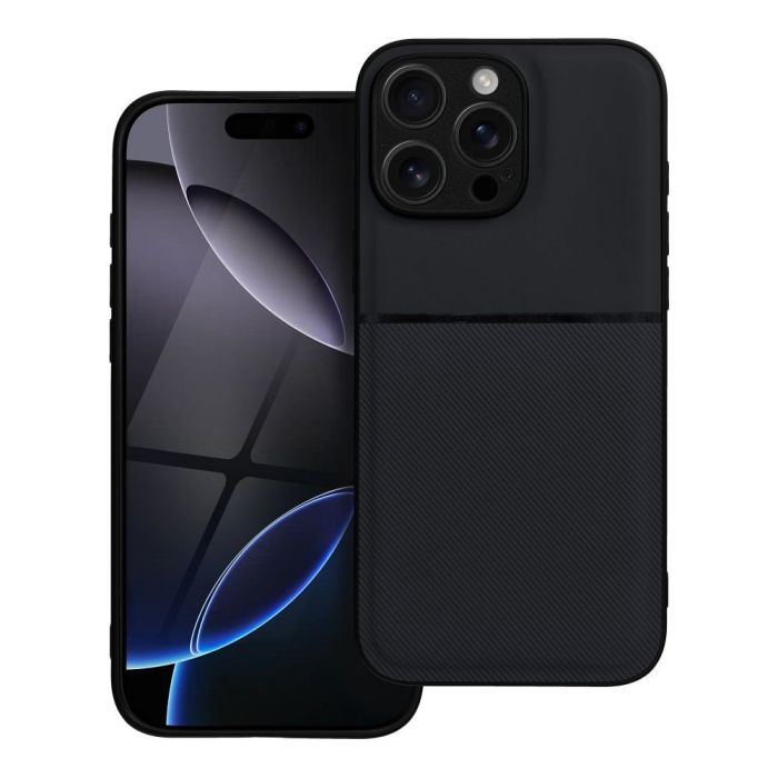 Noble TPU/TPC iPhone 16 Pro Max - čierne