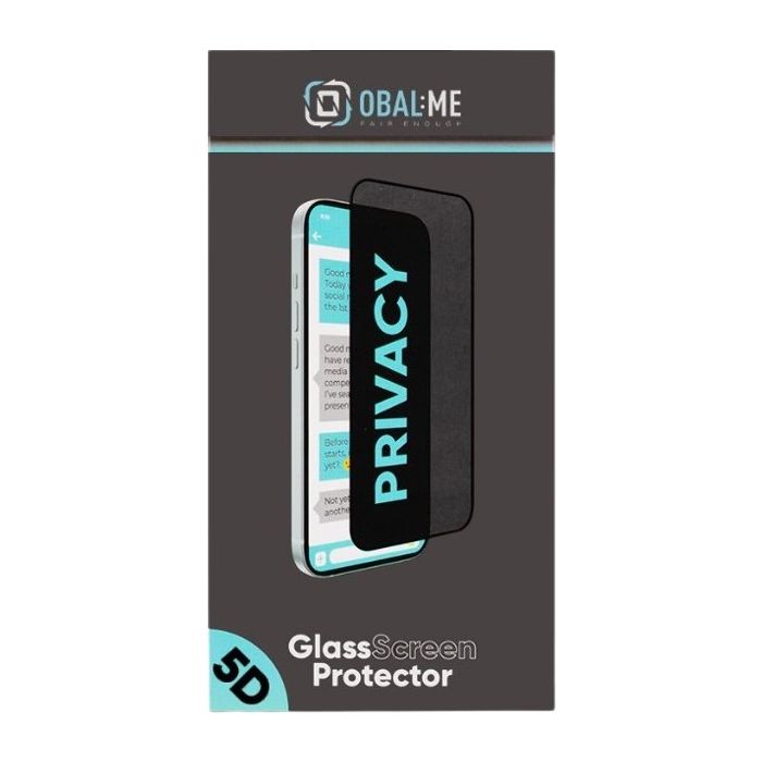 OBAL:ME Privacy 5D Samsung Galaxy S21 5G G991 Black