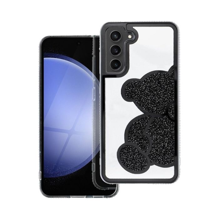 Obal TEDDY BEAR Case Samsung Galaxy A25 5G A256 black