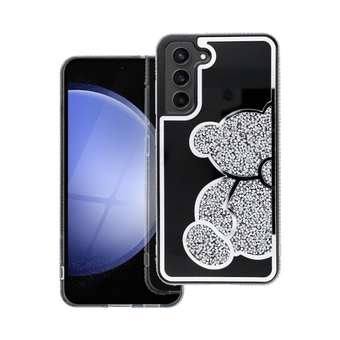 Obal TEDDY BEAR Case Samsung Galaxy S20 FE 4G G780/S20 FE 5G G781/S20 FE 5G 2022 G781NK silver