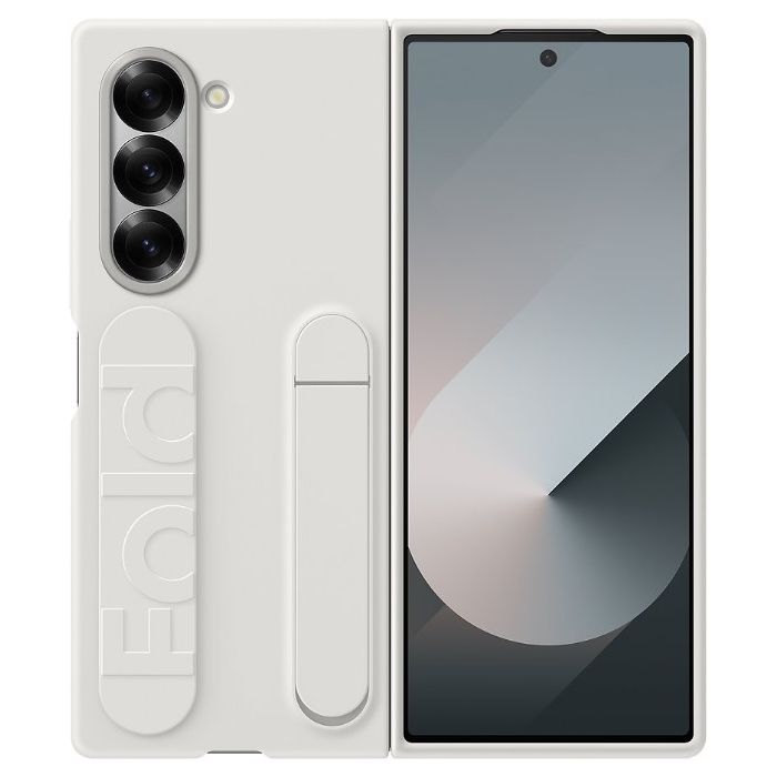 Obal Samsung Silicone Standing Cover na Samsung Galaxy Z Fold6 5G F956 EF-MF956TWEGWW White