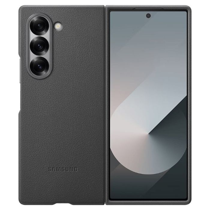 Obal Samsung Kindsuit Cover Vegan Leather na Samsung Galaxy Z Fold6 5G F956 EF-VF956PJEGWW Gray