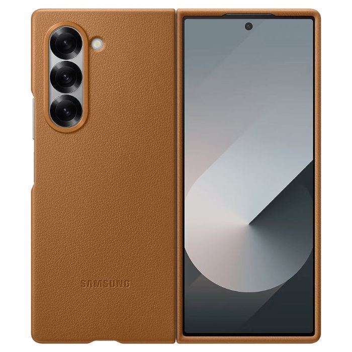 Obal Samsung Kindsuit Cover Vegan Leather na Samsung Galaxy Z Fold6 5G F956 EF-VF956PAEGWW Brown