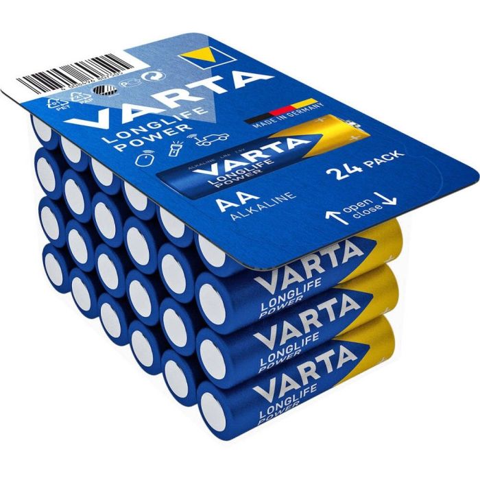 VARTA alkaline battery R6 (AA) Longlife Power (24ks)
