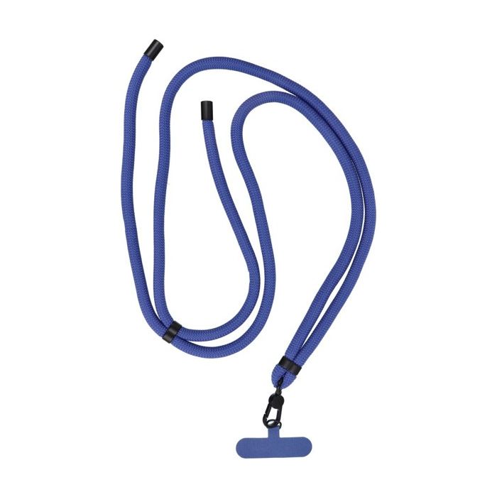 SWING (8mm) nastaviteľná šnúrka na mobil 165cm tmavo modrá