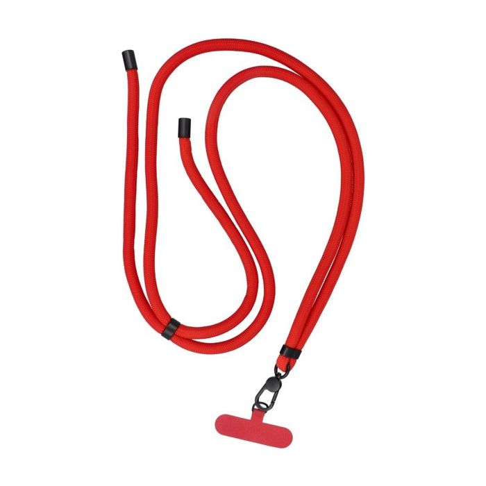 SWING (8mm) nastaviteľná šnúrka na mobil 165cm červená