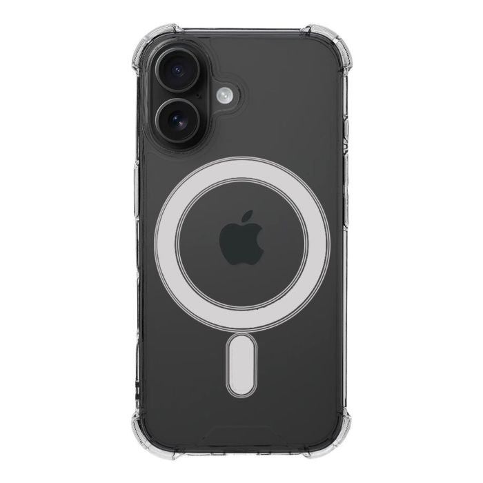 Tactical MagForce Plyo TPU/TPC  iPhone 16 - transparentné