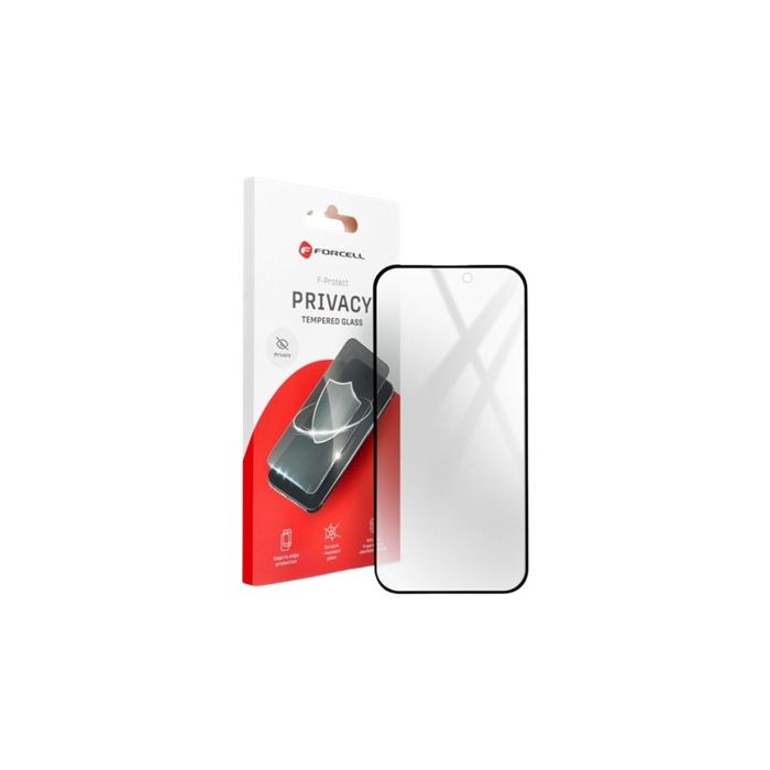 Forcell Privacy Glass Apple iPhone 13 Pro/14 black