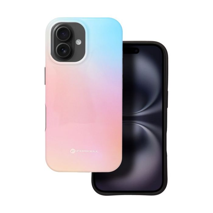 Forcell F-Protect Mirage MagSafe iPhone 16 - ružovo-modré