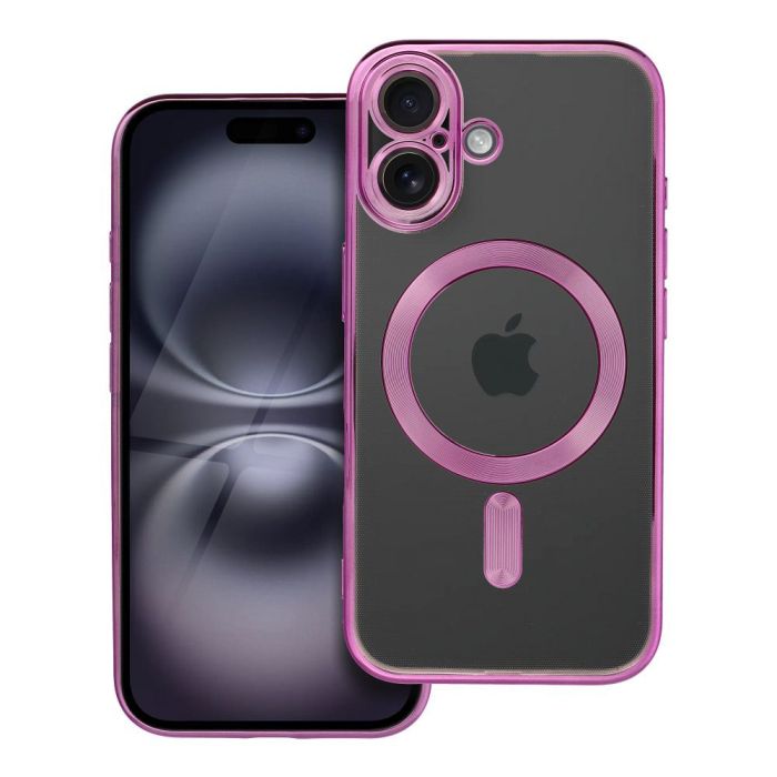 Obal ELECTRO MAG COVER MagSafe Apple iPhone 16 ružový
