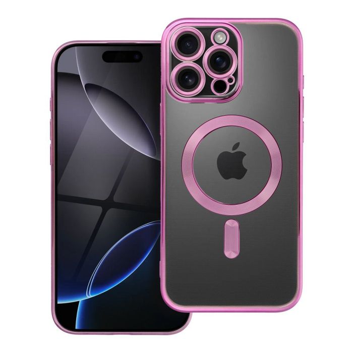 Obal ELECTRO MAG COVER MagSafe Apple iPhone 16 Pro Max ružový