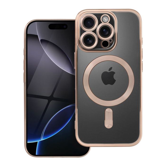 Obal ELECTRO MAG COVER MagSafe Apple iPhone 16 Pro hnedý