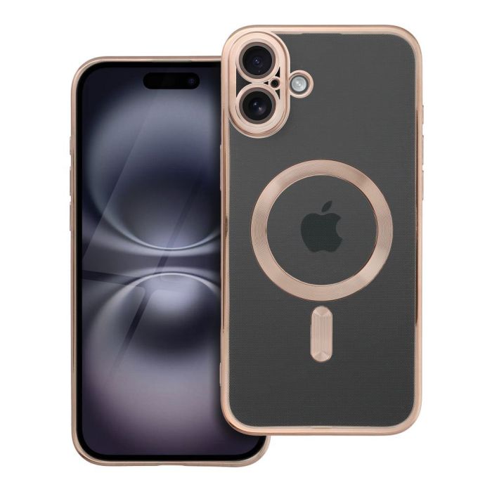 Obal ELECTRO MAG COVER MagSafe Apple iPhone 16 Plus hnedý