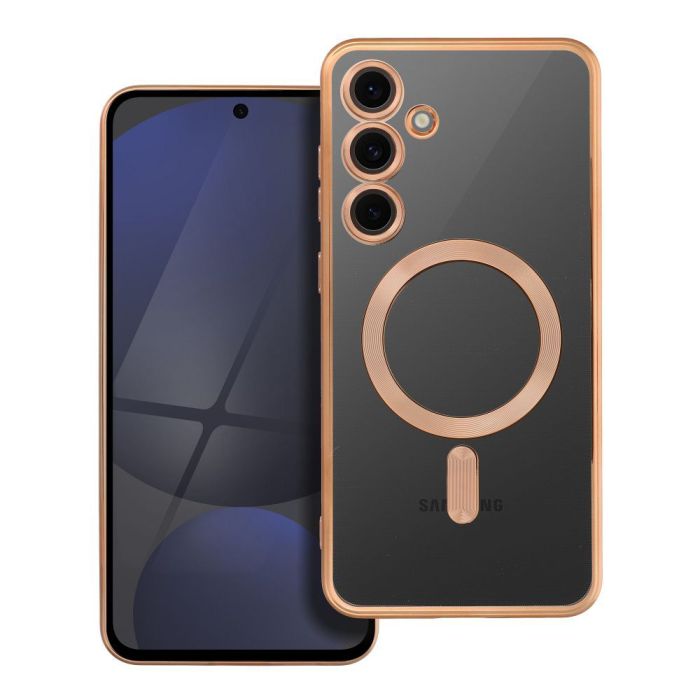 Obal ELECTRO MAG COVER MagSafe Samsung Galaxy S24 FE 5G S721 zlatý