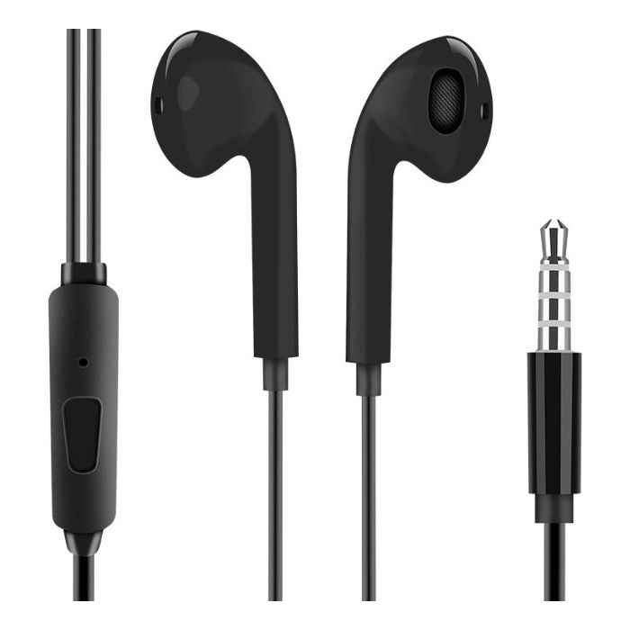 OBAL:ME WiredEarBuds 3.5mm Jack OMWJ01 Black