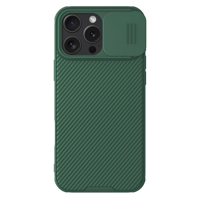 Nillkin CamShield PRO TPU/TPC iPhone 16 Pro Max zelené