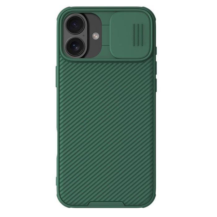 Nillkin CamShield PRO TPU/TPC iPhone 16 Plus - zelený