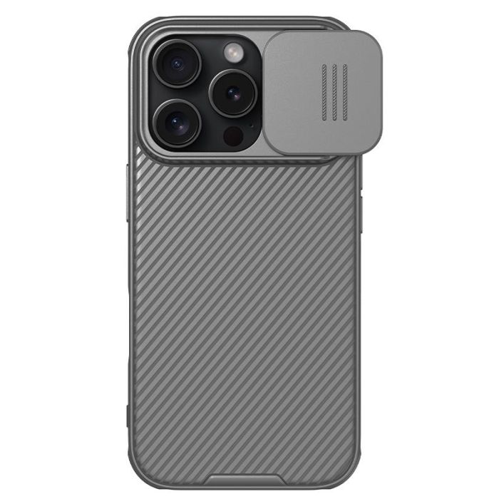 Nillkin CamShield PRO TPU/TPC iPhone 16 Pro titanium gray